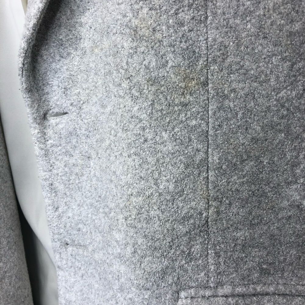 Zara wool blend 2 button grey blazer suit jacket, size 44 - Picture 13 of 15